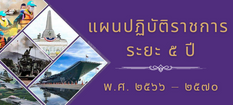 แผนปฏิบัติราชการ  ระยะ ๕ ปี (พ.ศ. ๒๕๖๖-๒๕๗๐)